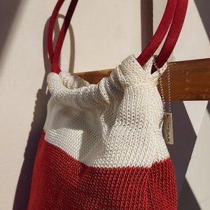 The Sak Crocheted  Bucket Bag